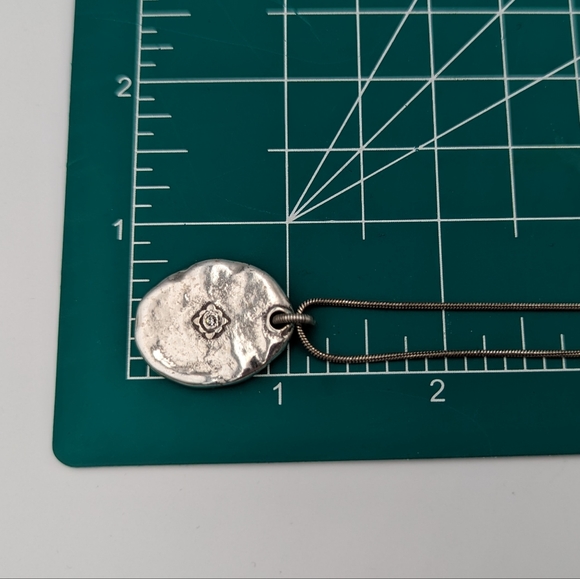 Brighton 'Dance like no one is watching...' Pendant Silver Necklace - Picture 9 of 9